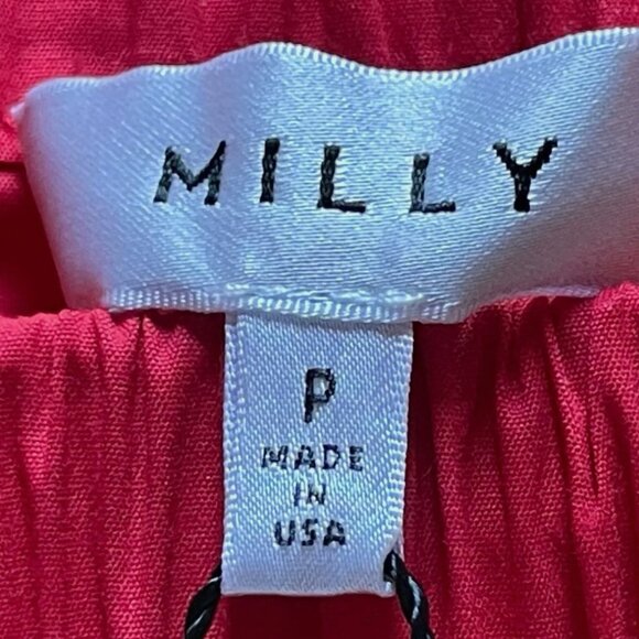 Fairytale top! Romantic red Milly off the shoulder, NWT, XS - Picture 5 of 9